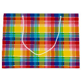 Grand Sac Cadeau Îles Vierges américaines Madras (Devant)