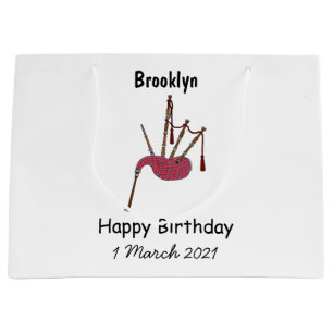 Grand Sac Cadeau Illustration de pipes