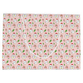 Grand Sac Cadeau Illustration de poulet au dessin mignon (Dos)