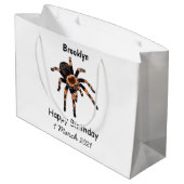 Grand Sac Cadeau Illustration de Tarantula (Dos Angle)