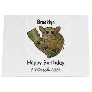 Grand Sac Cadeau Illustration de Tarsier