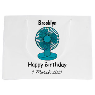 Grand Sac Cadeau Illustration du ventilateur