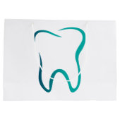 Grand Sac Cadeau Image médical de la dentisterie dentaire (Dos)