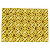 Grand Sac Cadeau Impression atomique moderne du milieu du siècle - (Dos)