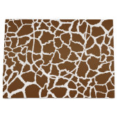 Grand Sac Cadeau Impression de girafe (Devant)