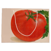 Grand Sac Cadeau IMPRESSION DE GRANDE tomate (Dos)