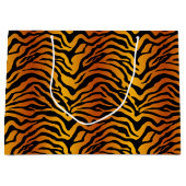 Grand Sac Cadeau Impression rayure de tigre (Devant)