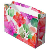 Grand Sac Cadeau Imprimé hawaïen (Dos Angle)