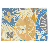 Grand Sac Cadeau Imprimé hawaïen (Dos)