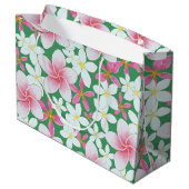 Grand Sac Cadeau Imprimé hawaïen (Dos Angle)