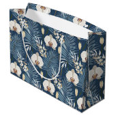 Grand Sac Cadeau Imprimé hawaïen (Dos Angle)