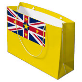 Grand Sac Cadeau Indicateur Niue (Dos Angle)