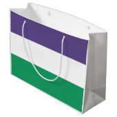 Grand Sac Cadeau Indicateur Suffragette (Dos Angle)