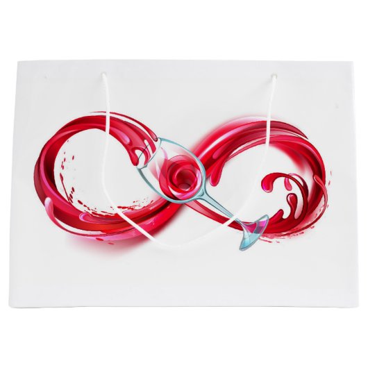 Grand Sac Cadeau Infinity (Devant)