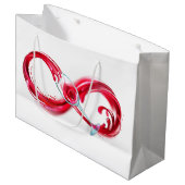 Grand Sac Cadeau Infinity (Devant Angle)