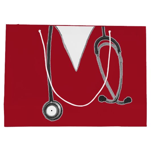 Grand Sac Cadeau Infirmière (Dos)