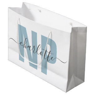 Grand Sac Cadeau Infirmière de NP personnalisée Praticien Diplôme C