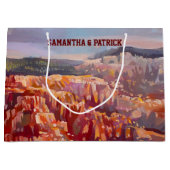 Grand Sac Cadeau Inspiration Point Byce Canyon Utah (Devant)