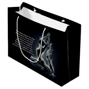 Grand Sac Cadeau Instructeur de Yoga Reiki Pose King Pigeon à une j
