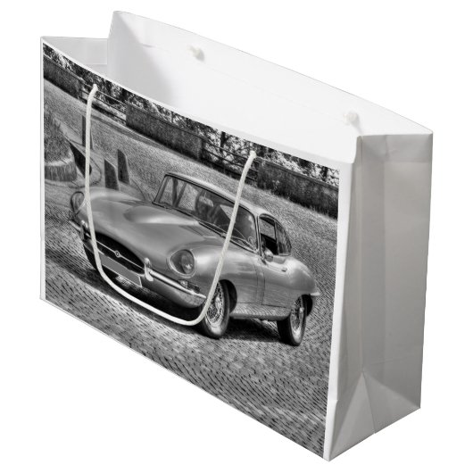 Grand Sac Cadeau Jaguar E (Devant Angle)