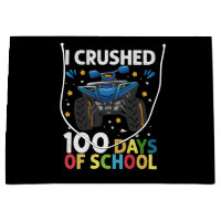 J'ai écrasé 100 jours de camion monstre garçons de
