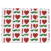 Grand Sac Cadeau J'Aime La Caterpillar Très Affamée (Dos)