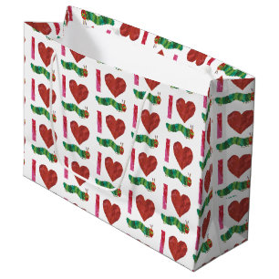 Grand Sac Cadeau J'Aime La Caterpillar Très Affamée