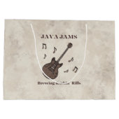 Grand Sac Cadeau Jam-Brasserie Rockin' Riffs-Coffee-Guitare- (Dos)