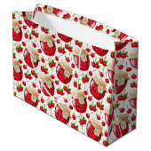 Grand Sac Cadeau Jam cerise (Dos Angle)