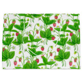 Grand Sac Cadeau Jardin aux fraises (Devant)