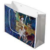 Grand Sac Cadeau Jardin avec chien et chat, Jessie Willcox Smith (Devant Angle)