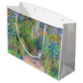 Grand Sac Cadeau Jardin de l'artiste, Monet (Dos Angle)