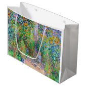 Grand Sac Cadeau Jardin de l'artiste, Monet (Devant Angle)