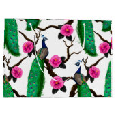 Grand Sac Cadeau Jardin de Peacock (Dos)