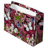 Grand Sac Cadeau Jardin de printemps 2 (Devant Angle)