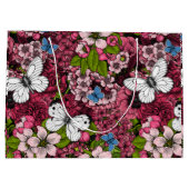 Grand Sac Cadeau Jardin de printemps 2 (Dos)