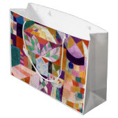 Grand Sac Cadeau Jardin du château, Paul Klee (Dos Angle)