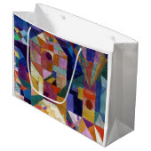 Grand Sac Cadeau Jardin du château, Paul Klee (Devant Angle)