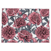 Grand Sac Cadeau Jardin rose (Dos)