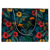 Grand Sac Cadeau Jardin toucan 2 (Dos)