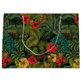 Grand Sac Cadeau Jardin tropical (Devant)