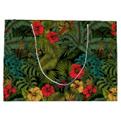 Grand Sac Cadeau Jardin tropical (Dos)