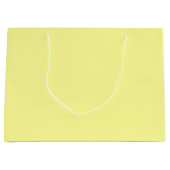Grand Sac Cadeau Jaune canari (Devant)