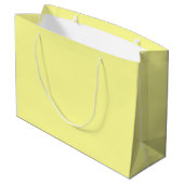 Grand Sac Cadeau Jaune canari (Dos Angle)