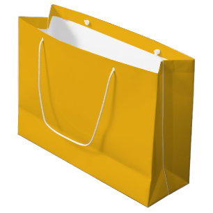 Grand Sac Cadeau Jaune de tournesol massif