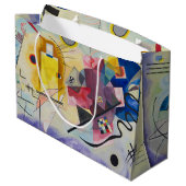 Grand Sac Cadeau Jaune, Rouge, Bleu by Wassily Kandinsky (Dos Angle)