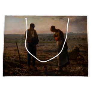 Grand Sac Cadeau Jean-François Millet - L'Angelus
