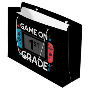Grand Sac Cadeau Jeu activé 1re année de primaire Funny Gamer retou