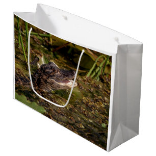 Grand Sac Cadeau Jeune Alligator