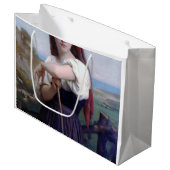 Grand Sac Cadeau Jeune Bergère, Bouguereau (Devant Angle)